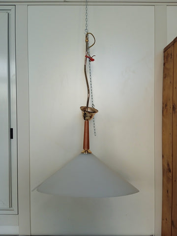 SOSPENSIONE UNA LUCE H77XDIAMETRO45 CM