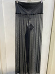 PANTALONE C/COSTUME ACQUA DI COCCO TGL NERO TRASPARENTE
