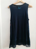 CANOTTA DESIGUAL TGM BLU FANTASIA