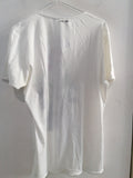 MAGLIA A.MORATO TGM BIANCO C/STAMPA ROSA ROSSA
