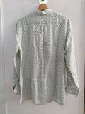 CAMICIA LIUJO MIS.40 BIANCO/VERDE UOMO