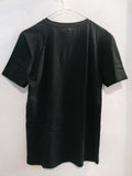 MAGLIA A.MORATO TGM NERO C/STAMPA ARANCIO