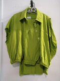 MAGLIA CORTA+PANTALONE LARGO DOLCE VITA TGM VERDE