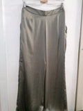 PANTALONE LARGO CARACTERE TG40 FANGO RASO