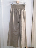 PANTALONE ICONIQUE TGS LARGO SABBIA C/ELASTICO