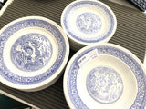 SERVIZIO PIATTI CERAMICA FAENZA 38 PZ ( 14 PIATTI DOLCE )