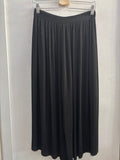 PANTALONE ZARA TGXS NERO LARGO PLISSETTATO