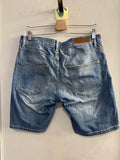 BERMUDA ZARA TG46 JEANS BLU UOMO