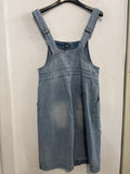 ABITO SALOPETTE JEANS TGM BLU CHIARO