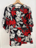 MAGLIA VALENTINA RIO TGM FANTASIA NERO/ROSSO