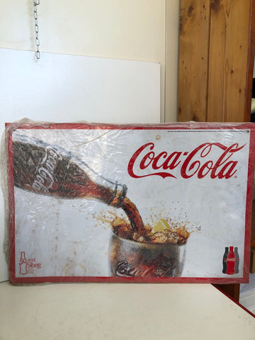 PUBBLICITA' COCA COLA H59XL40 CM