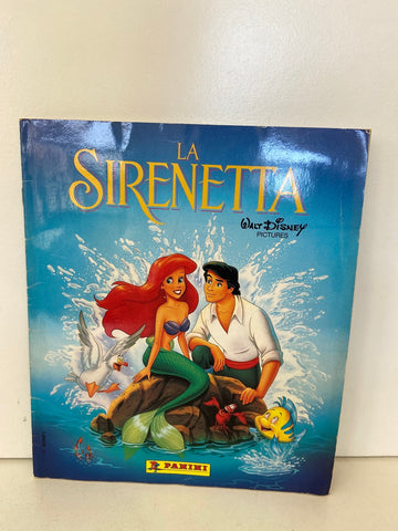 ALBUM FIGURINE WALT DISNEY LA SIRENETTA PANINI