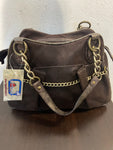 BORSA GALITZINE MARRONE/DORATO
