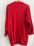 GIACCA DONNA TGM IN COTONE ROSSO
