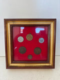 QUADRO CON COMPOSIZIONE MONETE