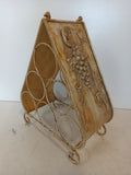 CANTINETTA PORTA BOTTIGLIE H35XL28XP15 CM