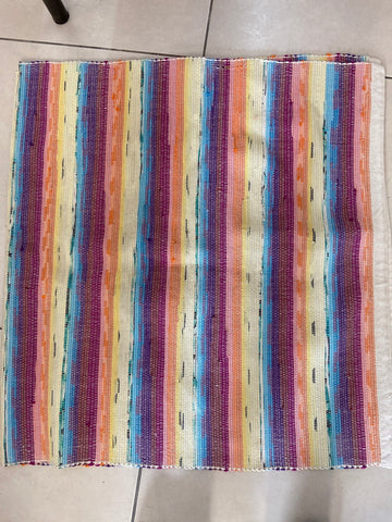 TAPPETO L80X160CM COTONE MULTICOLOR