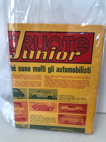 COPPIA CATALOGHI QUATTRO RUOTE JUNIOR