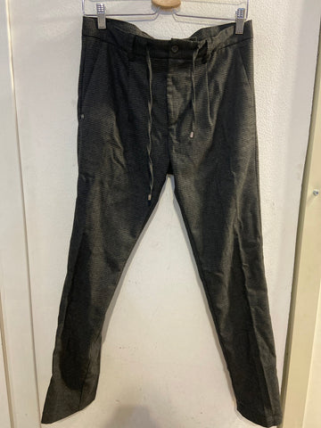 PANTALONE HERMITAGE TG44 PIEDIPULL GRIGIO/NERO