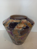 VASO IN CERAMICA GERMANY TIPO DIPINTO H25XDIAMETRO14 CM