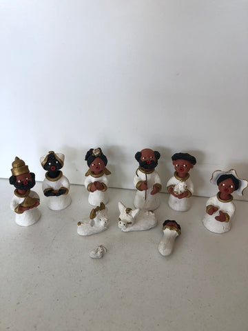 PRESEPE IN TERRACOTTA 10 PZ H10XL4XP4 CM