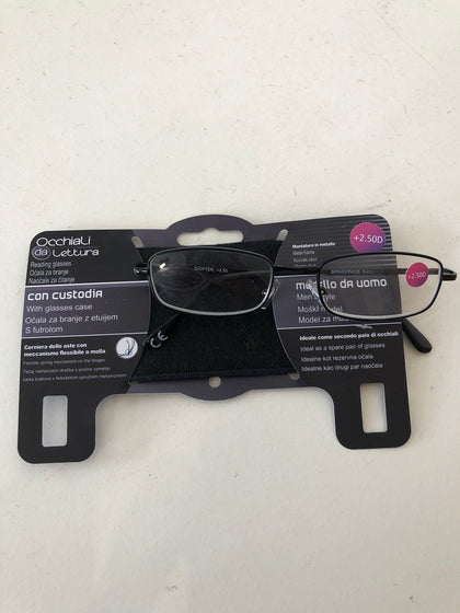 OCCHIALI DA LETTURA +2.50D