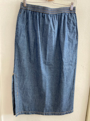 GONNA LUNGA I&C TGL JEANS BLU