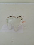 ELEFANTE IN VETRO H5 X L7 X P4 CM
