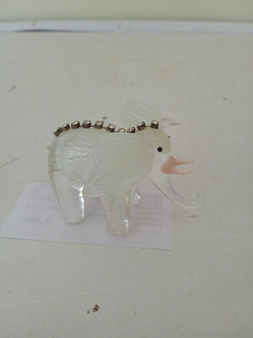 ELEFANTE IN VETRO H5 X L7 X P4 CM