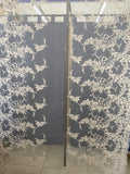 TOVAGLIA LENE BJERRE GRIGIO IN PIZZO L150X220CM