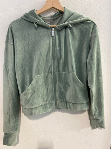 FELPA ONLY TGS VERDE CINIGLIA DONNA