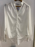 CAMICIA RINASCIMENTO TGM BIANCO C/BORCHIETTE DORATE