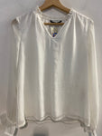 MAGLIA DONNA ONLY TG40 BIANCO C/ROUGE