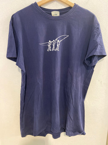 MAGLIA HENRY COTTONS TGXL BLU UOMO