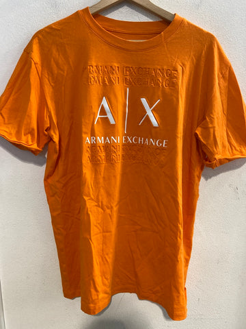 MAGLIA ARMANI EXCHANGE TGM ARANCIO UOMO