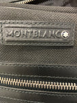 CARTELLA MONTBLANC IN TESSUTO E PELLE NERO(PARI AL NUOVO)