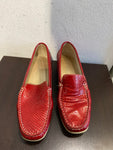 MOCASSINO VALLEVERDE MIS.40 ROSSO VERNICE