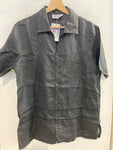 CAMICIA DONNA TGL IN LINO NERO