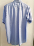 CAMICIA UOMO OBERON PEREZ MIS.42 AZZURRO FANTASIA