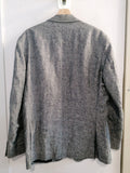 GIACCA DELAHAYE TG50 GRIGIO IN LINO UOMO