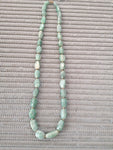 COLLANA LUNGA GIADA  VERDE