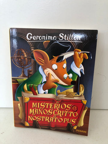 FUMETTO IL MISTERIOSO MANOSCRITTO DI NOSTRATOPUS - GERONIMO STILTON