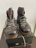 SCARPONCINO CORVARI MIS.45 PELLE MARRONE C/SCATOLO