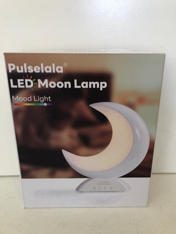 LAMPADA LED A FORMA DI LUNA LUCE COLORATA H20XL15XP5 CM PARI AL NUOVO