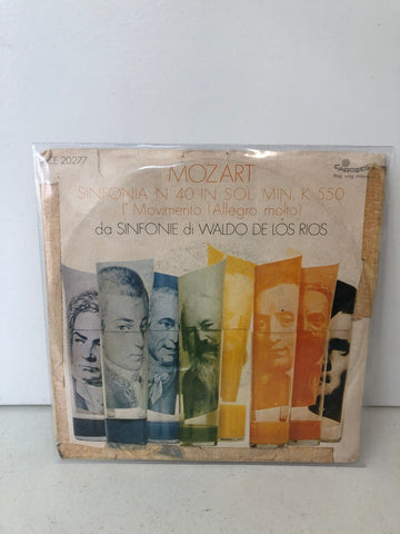 DISCO 45 GIRI SINFONIA N 40 - MOZART