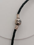 GIROCOLLO PANDORA IN ELLE INTRECCIATA UOMO