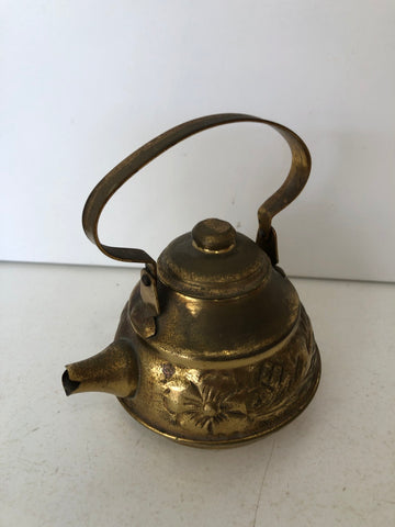 TEIERA IN METALLO OTTONATO H14XL12