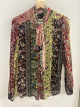 CAMICIA ZARA TGXL FANTASIA FIORI DONNA