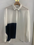 CAMICIA DORALICE TG46 BIANCO/NERO DONNA