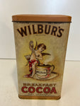 SCATOLA LATTA BREAKFAST COCOA WILBUR'S H15XL8XP5 CM